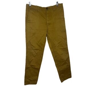 Visvim Men's Khaki Chino Pants